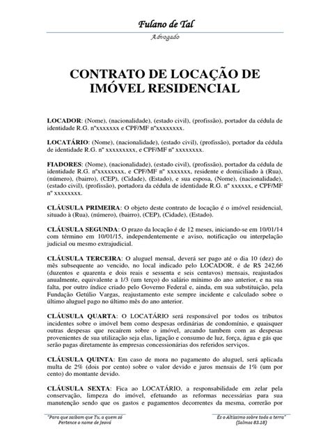 locação de casas